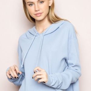 brandy Lennon thermal hoodie